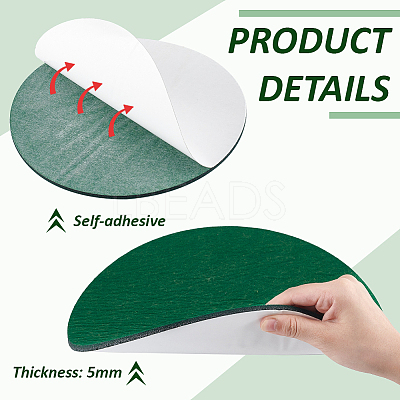 Felt Self-adhesive Fabric FIND-WH0126-569C-1