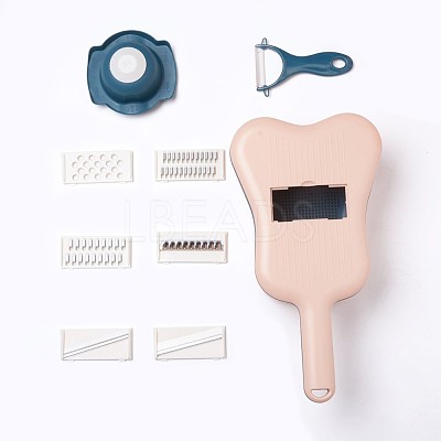 6-in-1 Multi-Function Vegetable Slicer Cutter AJEW-WH0114-24A-1