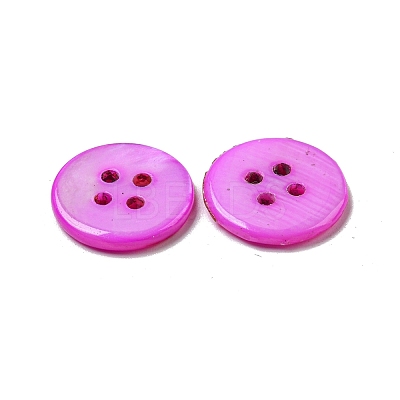 Freshwater Shell Buttons SHEL-C005-02E-1