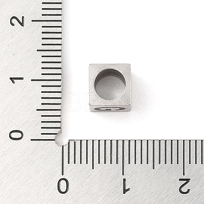Tarnish Resistant 201 Stainless Steel European Beads STAS-M058-01G-P-1