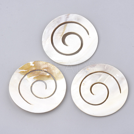 Natural Freshwater Shell Beads X-SHEL-S274-05-1