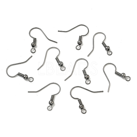 Brass Earring Hooks X-KK-S075-B-1