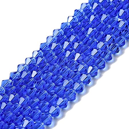 Imitation Austrian Crystal 5301 Bicone Beads GLAA-S026-6mm-02-1