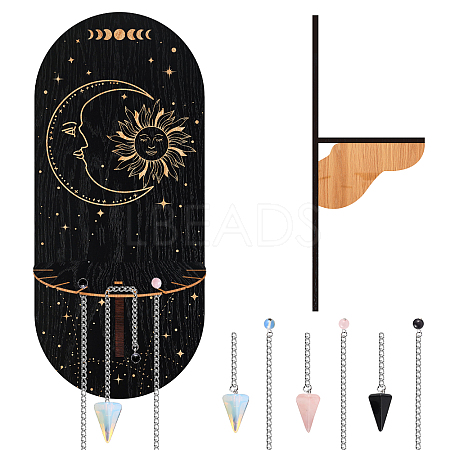 DIY Pendulum Divination Making Kit DIY-CP0008-32D-1