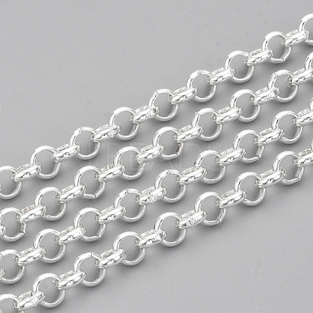 304 Stainless Steel Rolo Chains CHS-T002-04E-1