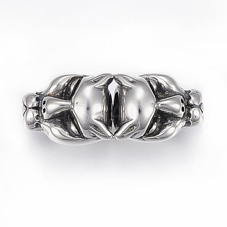 304 Stainless Steel Beads STAS-I091-51AS-1