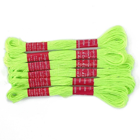 6 Skeins 6-Ply Embroidery Foss LUMI-PW0004-038E-1
