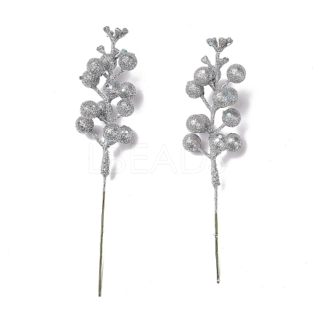 Plastic Imitation Fruit Stem Accessories LS-DIY-B048-02A-1