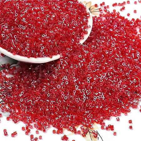 Electroplate Glass Seed Beads SEED-H003-10A-1