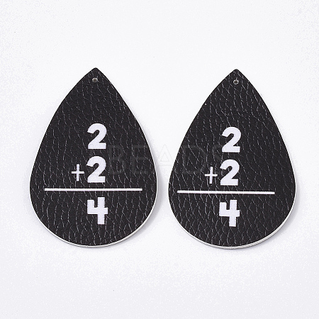 PU Leather Big Pendants X-FIND-R072-10-B01-1