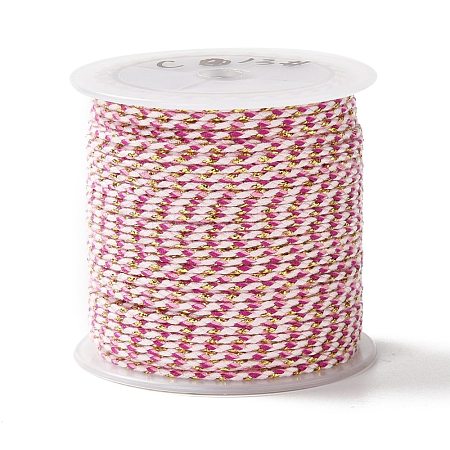 4-Ply Polycotton Cord with Metallic Thread OCOR-Z003-C13-1