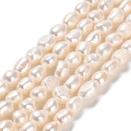 Natural Cultured Freshwater Pearl Beads Strands PEAR-E016-066-1