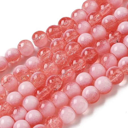 Crackle Glass Beads X1-GLAA-U001-6mm-13-1