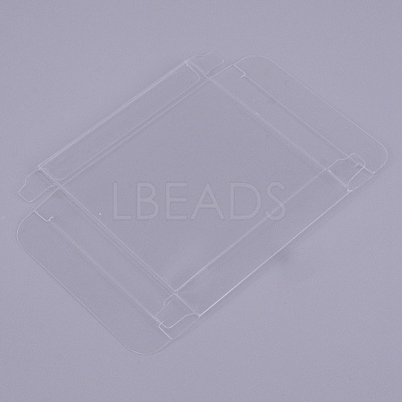 Transparent PVC Box Candy Treat Gift Box CON-WH0074-09-1