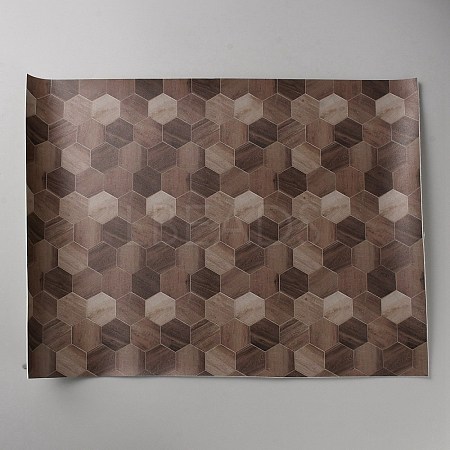 Rectangle Imitation Leather Floor for Dollhouse Accessories DIY-WH0430-755C-1