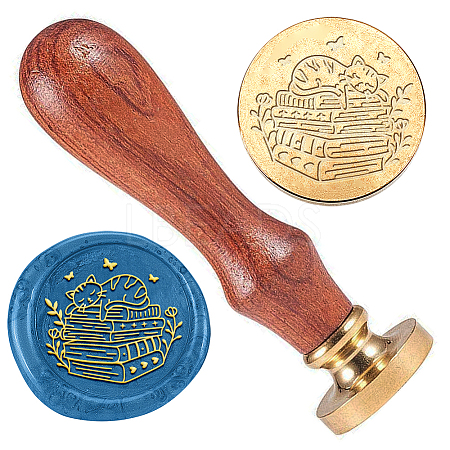 Wax Seal Stamp Set AJEW-WH0208-1016-1