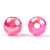 Transparent Acrylic Beads MACR-T046-01E-16-2
