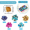 100Pcs 5 Colors Natural Agate Beads G-TA0002-51-5