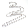 Iron Rolo Chains Necklace Making LS-MAK-R015-75cm-P-2