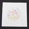 DIY Embroidery Fabric with Eliminable Pattern DIY-P032-C01-1
