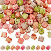 100Pcs 5 Colors Synthetic Coral Beads CORA-SP0001-20-1