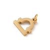 304 Stainless Steel Charms LS-STAS-R001-04G-07-2