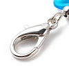 Transparent Spray Painted Glass Butterfly Pendant Decorations GL-CJ311E-P-5
