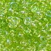 3/0 Baking Paint Transparent Colours Glass Round Beads SEED-L011-13A-14-3