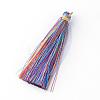 Nylon Thread Tassel Pendants Decoration FIND-Q065-3.5cm-B06-1