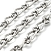 304 Stainless Steel Twisted Curb Link Chains CHS-A016-12P-A-1