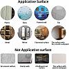 1 Set Plastic Mirror Wall Stickers AJEW-CN0001-65A-7
