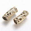 Tibetan Style Alloy Tube Beads LS-PALLOY-F133-17KCG-2