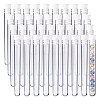 150Pcs Plastic Sewing Needle Organizers Tubes with Cap CON-CA0001-037B-1