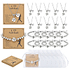 Alloy CCB Plastic Bead Baseball Link Bracelets HJEW-PH02411-1