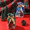 18Pcs 9 Styles Christmas Theme Plastic Packing Pouches Drawstring Bags ABAG-FS0001-04-8
