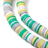 Handmade Polymer Clay Beads Strands CLAY-R089-8mm-T008-6