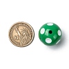Mixed Chunky Bubblegum Opaque Acrylic Round Beads X-SACR-S146-24mm-M-6