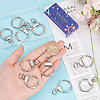12Pcs Alloy Swivel Clasp FIND-SC0010-10P-3