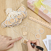100Pcs Blank Round Paper Price Tags AJEW-BC0010-88A-3