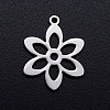 201 Stainless Steel Pendants STAS-T046-JN256-1-1