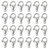 Yilisi 100Pcs 304 Stainless Steel Lobster Claw Clasps STAS-YS0001-27-1