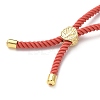 Cotton Cord Bracelet Making KK-F758-03-05-G-3