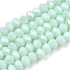 Electroplate Glass Beads Strands X-EGLA-A034-P2mm-A20-1