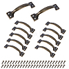 Iron Box Drawer Handles IFIN-WH0011-77AB-1