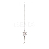 Teardrop Acrylic Beads Big Pendant Decorations LS-HJEW-D029-01P-B-2
