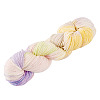1 Skein 80% Wool 20% Acrylic Fiber Rainbow Segment Dyed Yarn OCOR-TA0003-02E-2