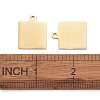 304 Stainless Steel Pendants STAS-I140-23B-G-5