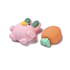 Opaque Resin Cabochons RESI-K012-11-3