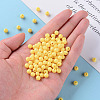 Opaque Acrylic Beads MACR-S370-C6mm-SS2105-5