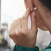 284Pcs 7 Styles  Silicone & Plastic Earring Post Sleeves & Ear Nuts FIND-NB0004-60-6